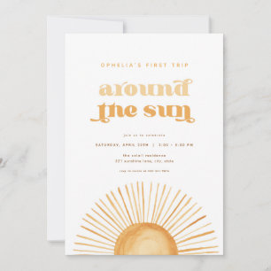 Eerste reis rond de uitnodiging van de zondag