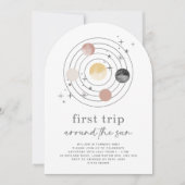 Eerste reis rond de verjaardag van de Sun Space Ar Kaart (Voorkant)