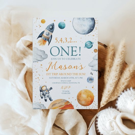 Eerste reis rond de verjaardagsruimte van Sun Boy Kaart