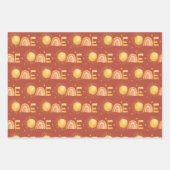 Eerste reis rond de zon | 1e verjaardag inpakpapier vel (Voorkant)