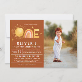 Eerste reis rond de zon | 1e verjaardag kaart