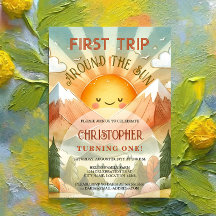 Eerste reis rond de Zon 1e verjaardag