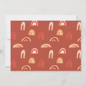 Eerste reis rond de zon | 1e verjaardag kaart (Achterkant)