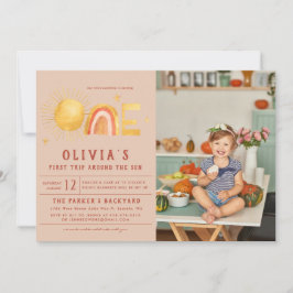 Eerste reis rond de zon | 1e verjaardag kaart