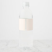 Eerste reis rond de Zon 1e verjaardag Waterfles Etiket (Achterkant)