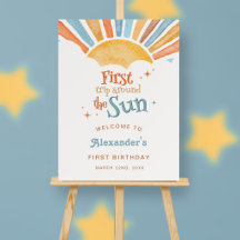 Eerste reis rond de zon 1e verjaardag welkom
