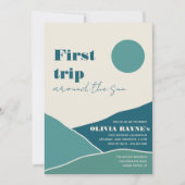 Eerste reis rond de zon | Aanbesteding op zondag Kaart (Voorkant)