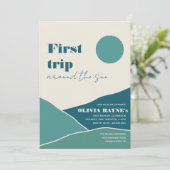 Eerste reis rond de zon | Aanbesteding op zondag Kaart (Staand voorkant)