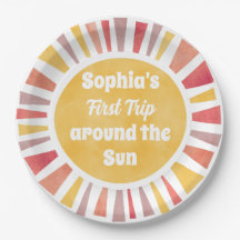 Eerste Reis Rond de Zon Ballon Voor Meisje