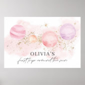 Eerste Reis Rond De Zon Banner Achtergrond Poster (Voorkant)