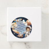 Eerste reis rond de zon bedankjes labels (In situ)