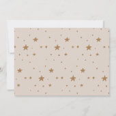 Eerste reis rond de zon Boho 1e verjaardag foto Kaart (Achterkant)