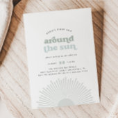 Eerste reis rond de zon Boho Boys 1e verjaardag Kaart