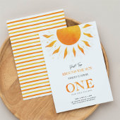 Eerste reis rond de zon Boho Sun 1e verjaardag Kaart