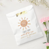 Eerste reis rond de zon, eerste verjaardag bedankzakje (Gezegeld)