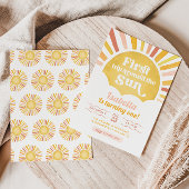 Eerste Reis Rond De Zon Eerste Verjaardag Kaart