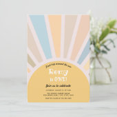 Eerste reis rond de zon Eerste verjaardag Kaart (Staand voorkant)