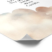 Eerste reis rond de zon Eerste verjaardag Mijlpaal Poster (Hoek)