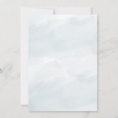 Eerste reis rond de zon - Eerste verjaardag uitnod Kaart (Achterkant)