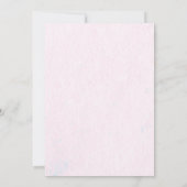 Eerste reis rond de zon en vogel 1e verjaardag kaart (Achterkant)