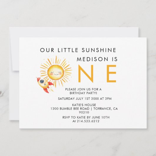 Eerste reis rond de zon kaart (Voorkant)