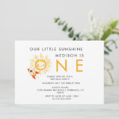 Eerste reis rond de zon kaart (Staand voorkant)