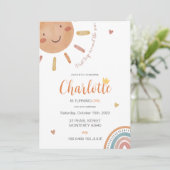 Eerste reis rond de zon kaart (Staand voorkant)