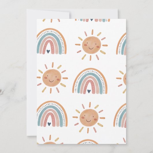 Eerste reis rond de zon kaart (Achterkant)