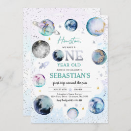 Eerste reis rond de zon kaart