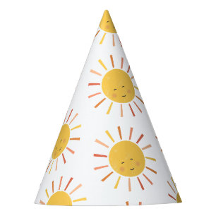 Eerste Reis Rond de Zon Kinderen 1e Verjaardag Feesthoedjes