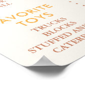 Eerste reis rond de zon mijlpaal 1e verjaardag poster (Hoek)