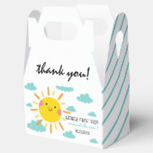 Eerste reis rond de zon op 1 oktober bedankdoosjes (Geopend)