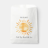 Eerste reis rond de zon op 1 oktober bedankzakje (Voorkant)