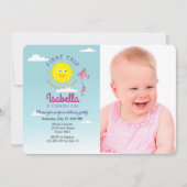 Eerste reis rond de zon op 1 oktober kaart (Voorkant)