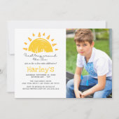 Eerste reis rond de zon op 1 oktober kaart (Voorkant)