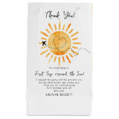 Eerste reis rond de zon op 1 oktober klein cadeauzakje (Voorkant)