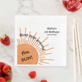 Eerste reis rond de zon op 1 oktober servet