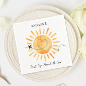 Eerste reis rond de zon op 1 oktober servet