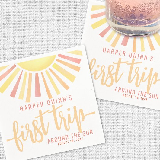 Eerste reis rond de zon op 1 oktober servet