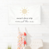 Eerste reis rond de zon op 1 oktober spandoek (Insitu)