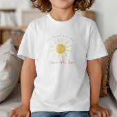 Eerste reis rond de zon op de eerste verjaardag kinder shirts