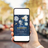 Eerste reis rond de zon Outer Space Verjaardag Kaart