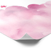 Eerste reis rond de zon Paarse verjaardag welkom Poster (Hoek)