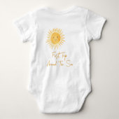 Eerste Reis Rond De Zon Romper (Achterkant)