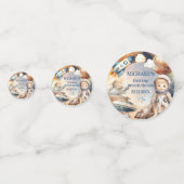 Eerste reis rond de zon ruimte 1e verjaardag confetti (Voorkanten)