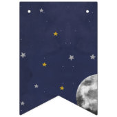 Eerste reis rond de zon ruimte 1e verjaardag vlaggetjes (Eerste vlag)