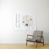 Eerste Reis Rond De Zon Ruimte Wandkleed (In Situ (horizontaal))