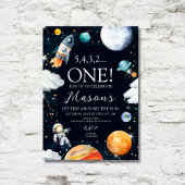 Eerste Reis Rond De Zon Ruimtevaart Verjaardag Kaart