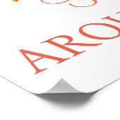 Eerste reis rond de zon - Sunshine Welcome Post Poster (Hoek)