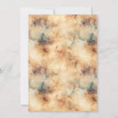 Eerste reis rond de zon, Teddybeer 1e verjaardag Kaart (Achterkant)